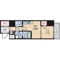 Metrosa谷町六丁目Northの物件間取画像